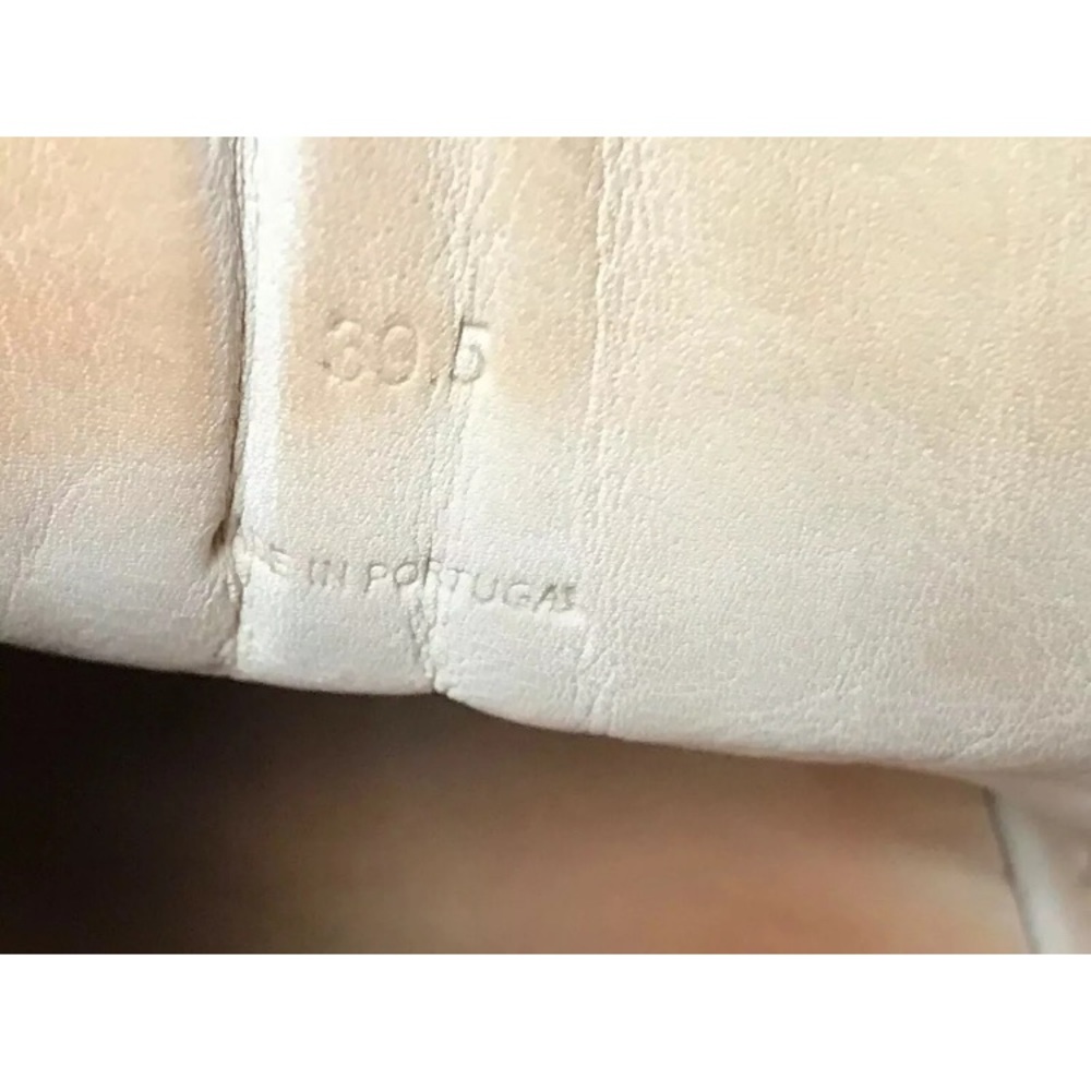 Rag & Bone White Leather Sneakers Sz 9.1/2 - Picture 11 of 12